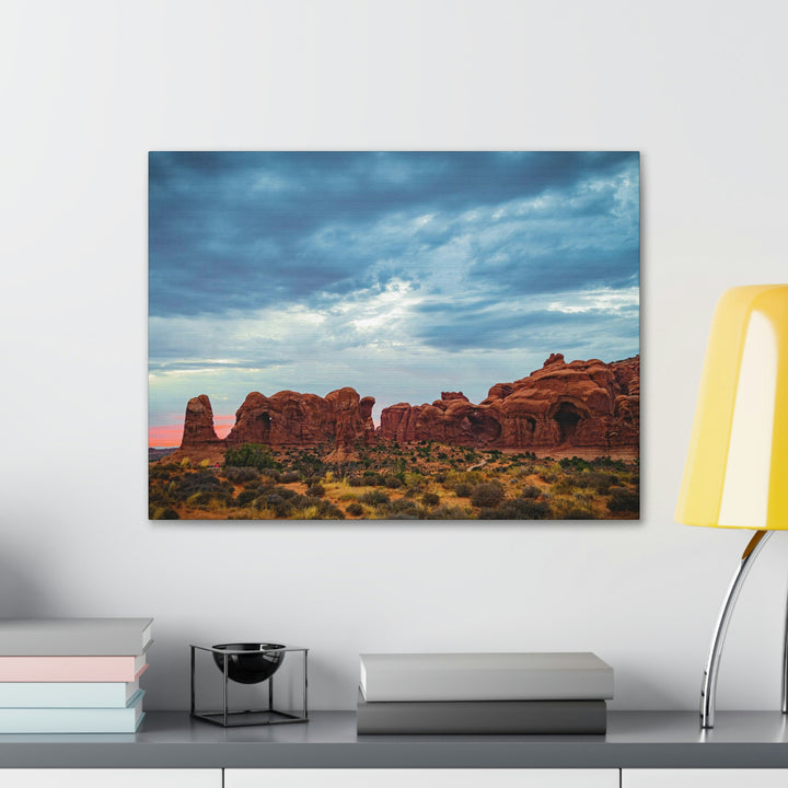 Arches at Sunset - Canvas