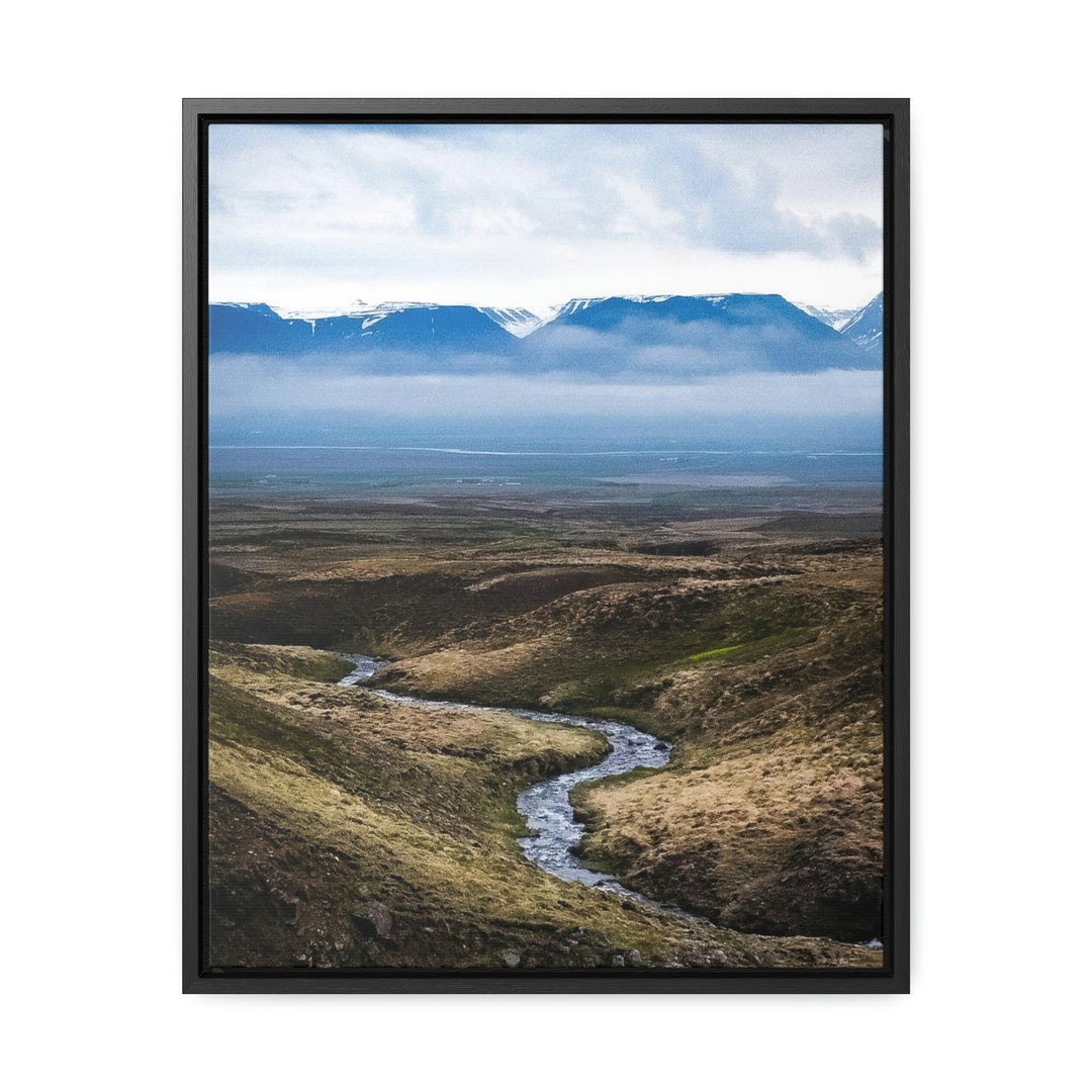 The Fog Approaches - Canvas with Frame