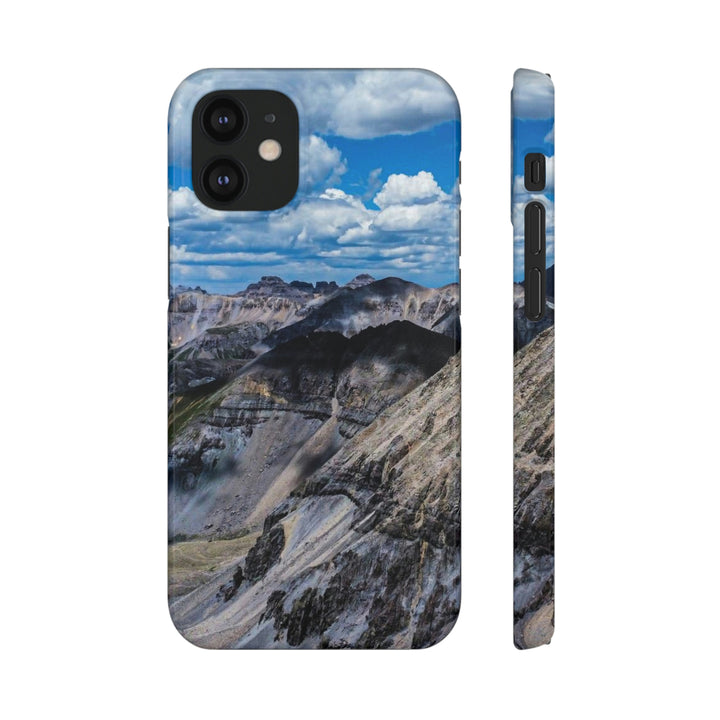 Imogene Pass From the Air - Phone Case