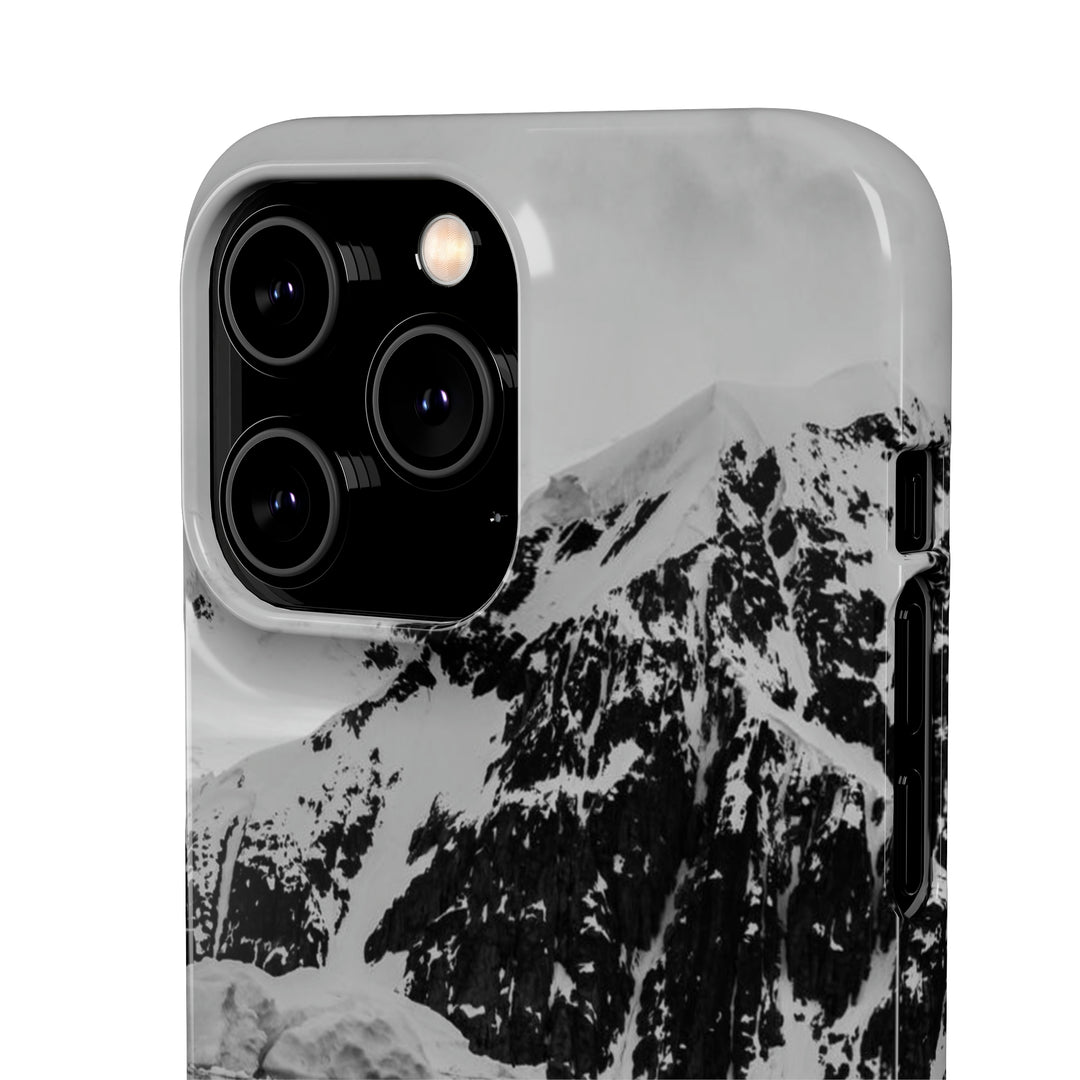 Reflected Calm in Black and White - Phone Case