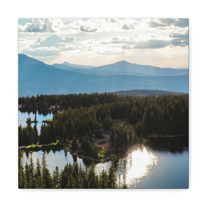 Cool Mountain Lakes - Canvas