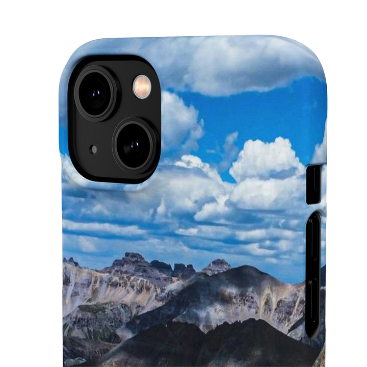 Imogene Pass From the Air - Phone Case