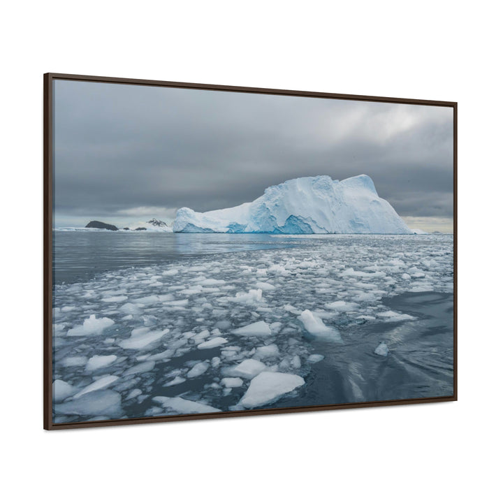 Lane of Ice - Canvas with Frame