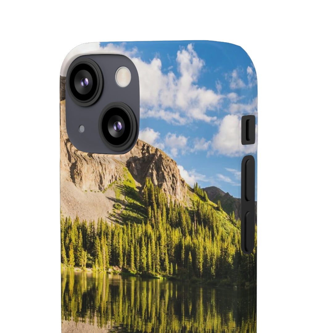 Mountain Scene Reflected - Phone Case