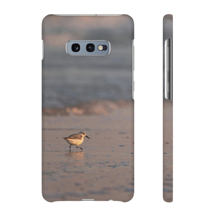 Sanderling in Soft Dusk Light - Phone Case