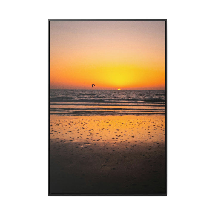 Sunrise on the Sea - Canvas with Frame