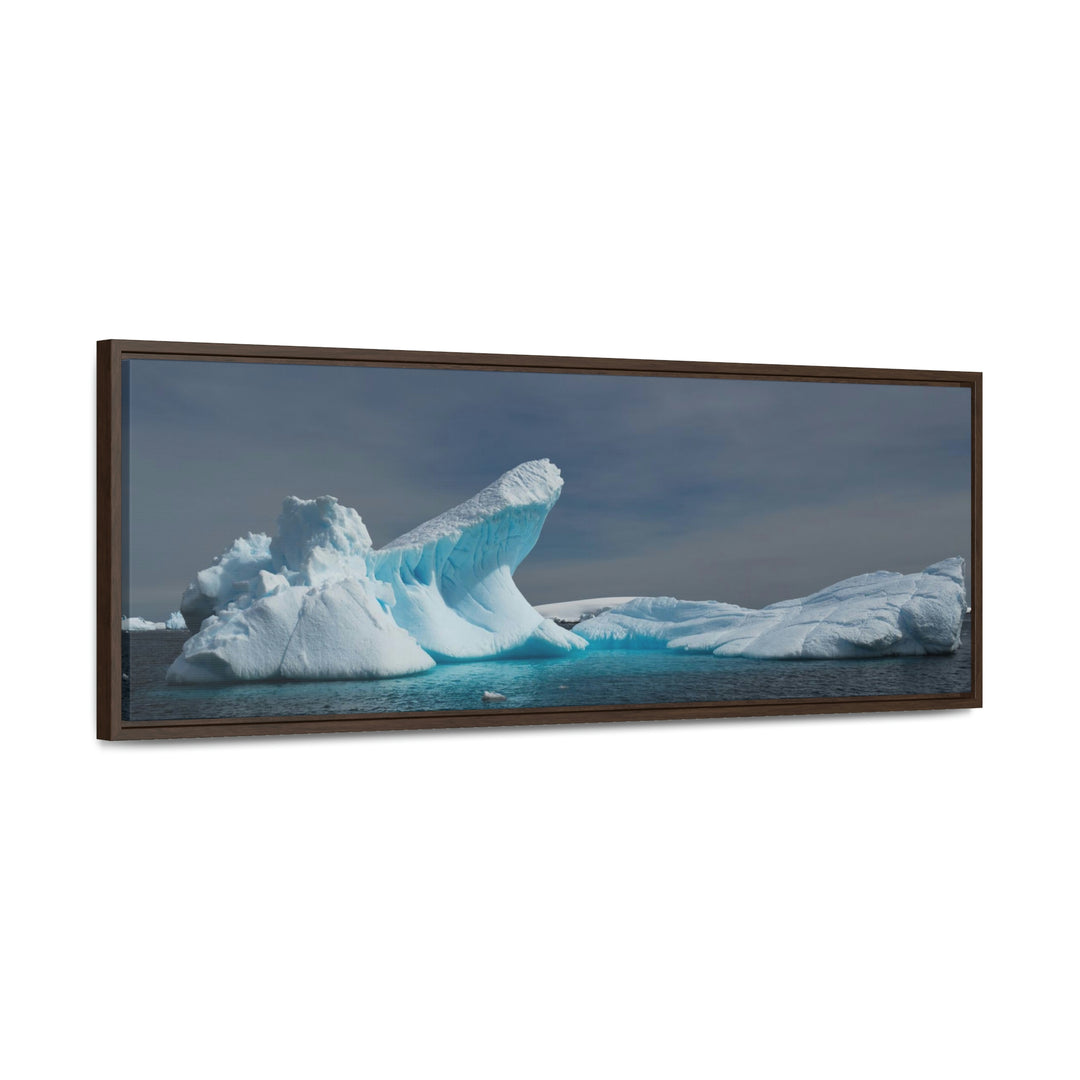 The Angles of an Iceberg - Canvas with Frame