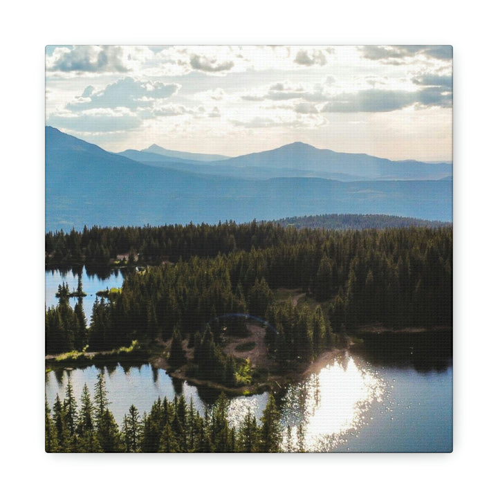 Cool Mountain Lakes - Canvas