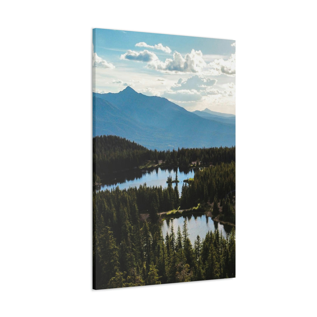 Cool Mountain Lakes - Canvas