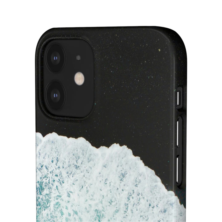 A Wave on Volcanic Sand - Phone Case