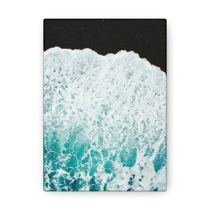 A Wave on Volcanic Sand - Canvas