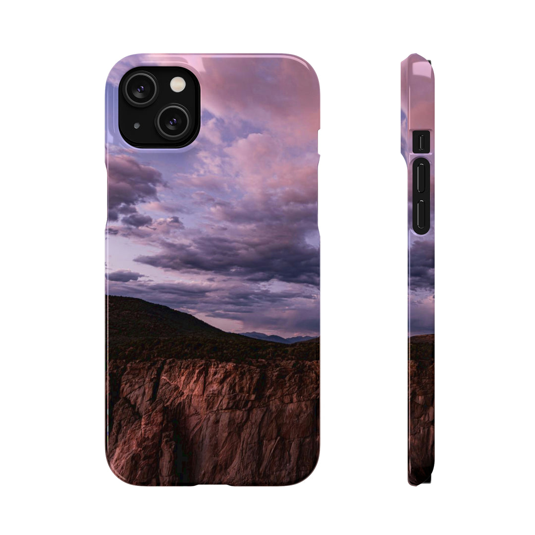 Painted Wall at Sunset Part 3 - Phone Case