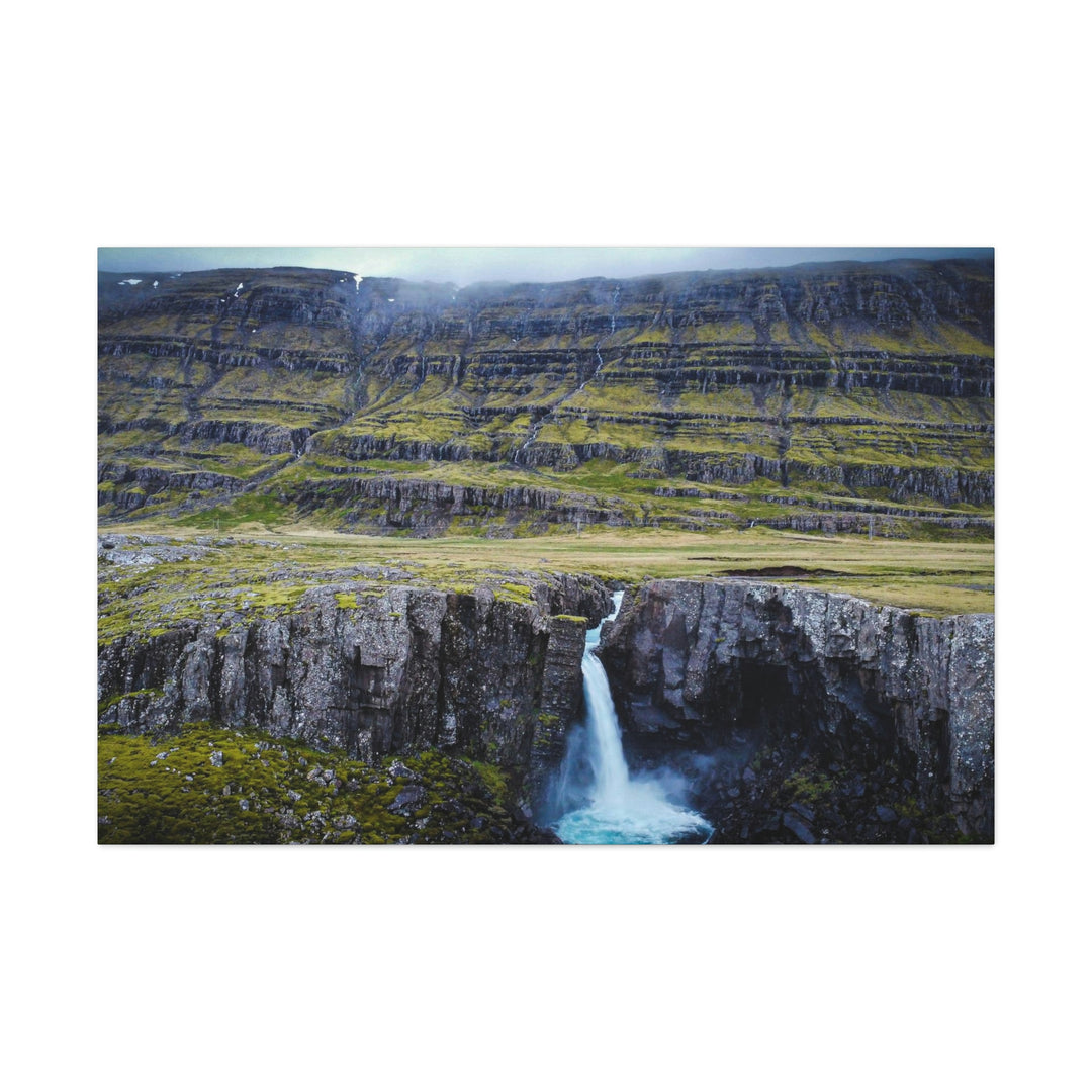 A Remote Waterfall - Canvas