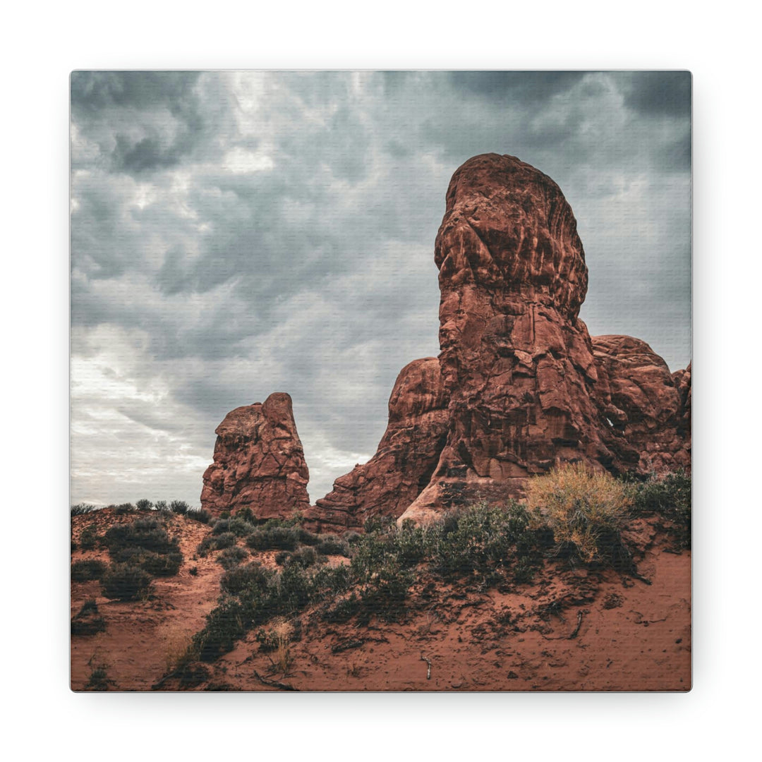 Dramatic Rocks - Canvas