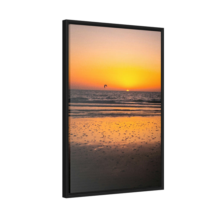 Sunrise on the Sea - Canvas with Frame