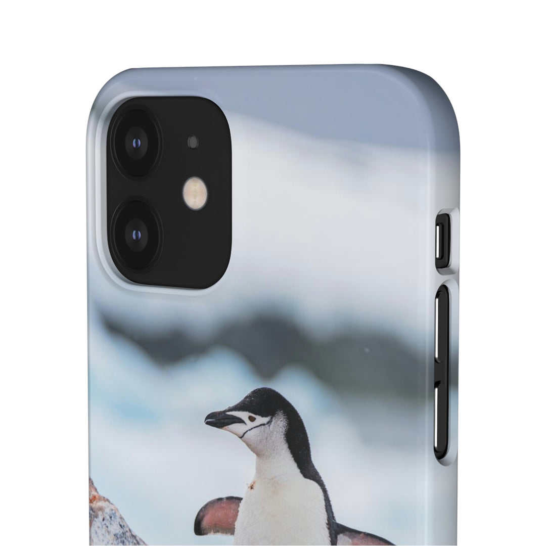 Stretched Penguin - Phone Case