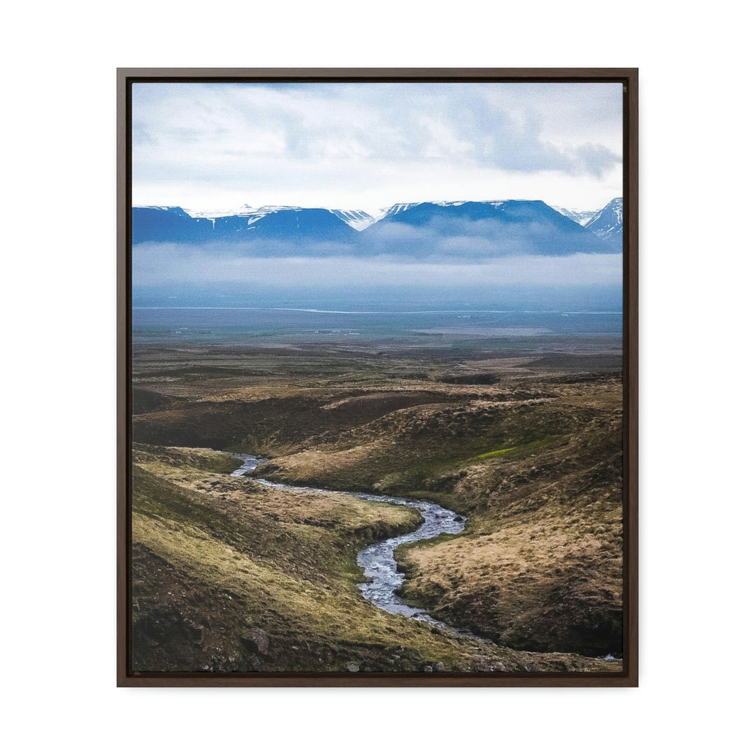 The Fog Approaches - Canvas with Frame