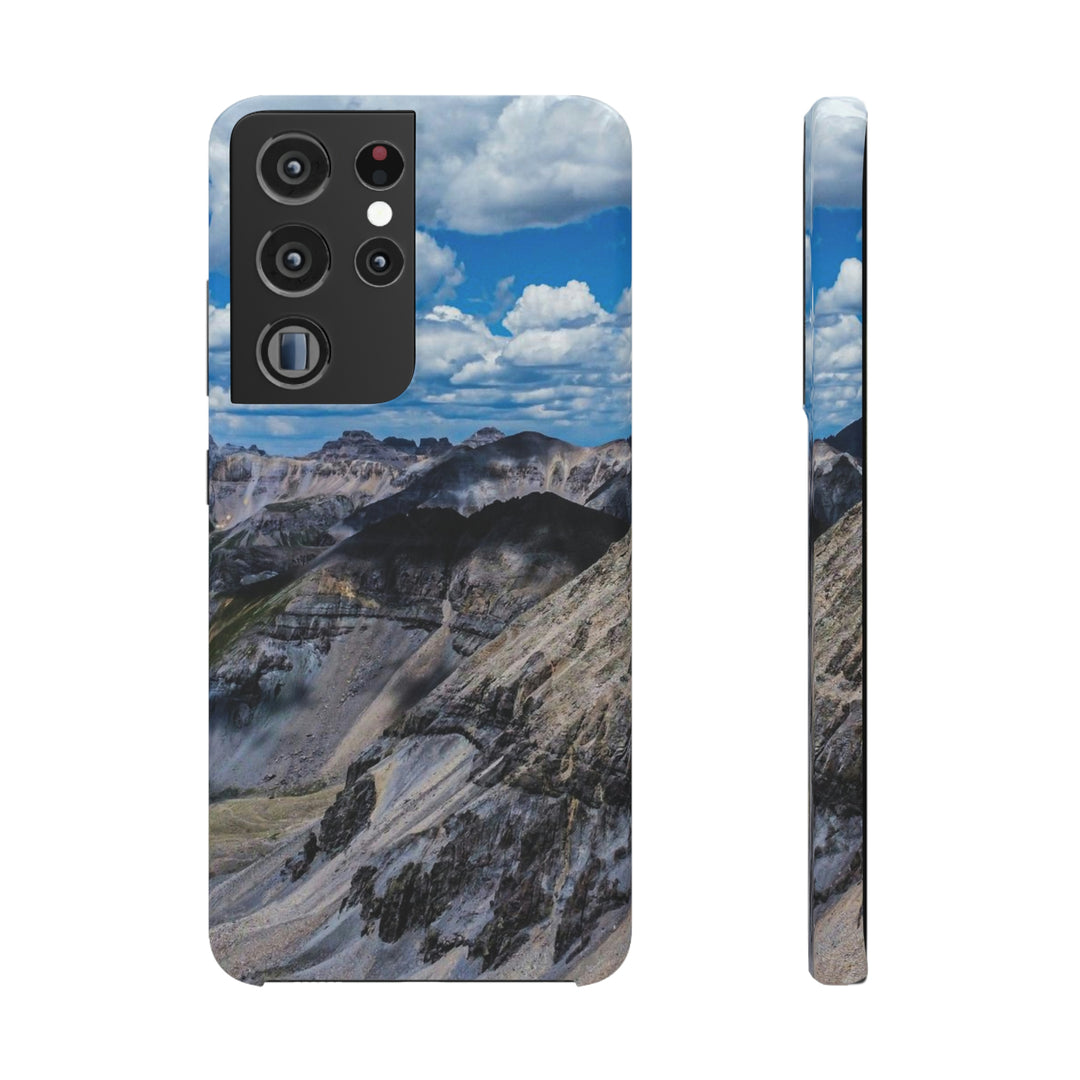 Imogene Pass From the Air - Phone Case