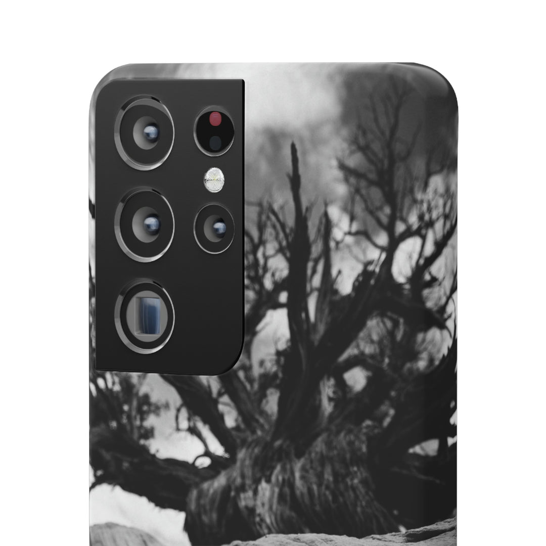 Desert Reach in Black and White - Phone Case