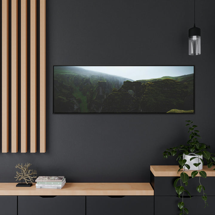 Mystical Canyon - Canvas with Frame