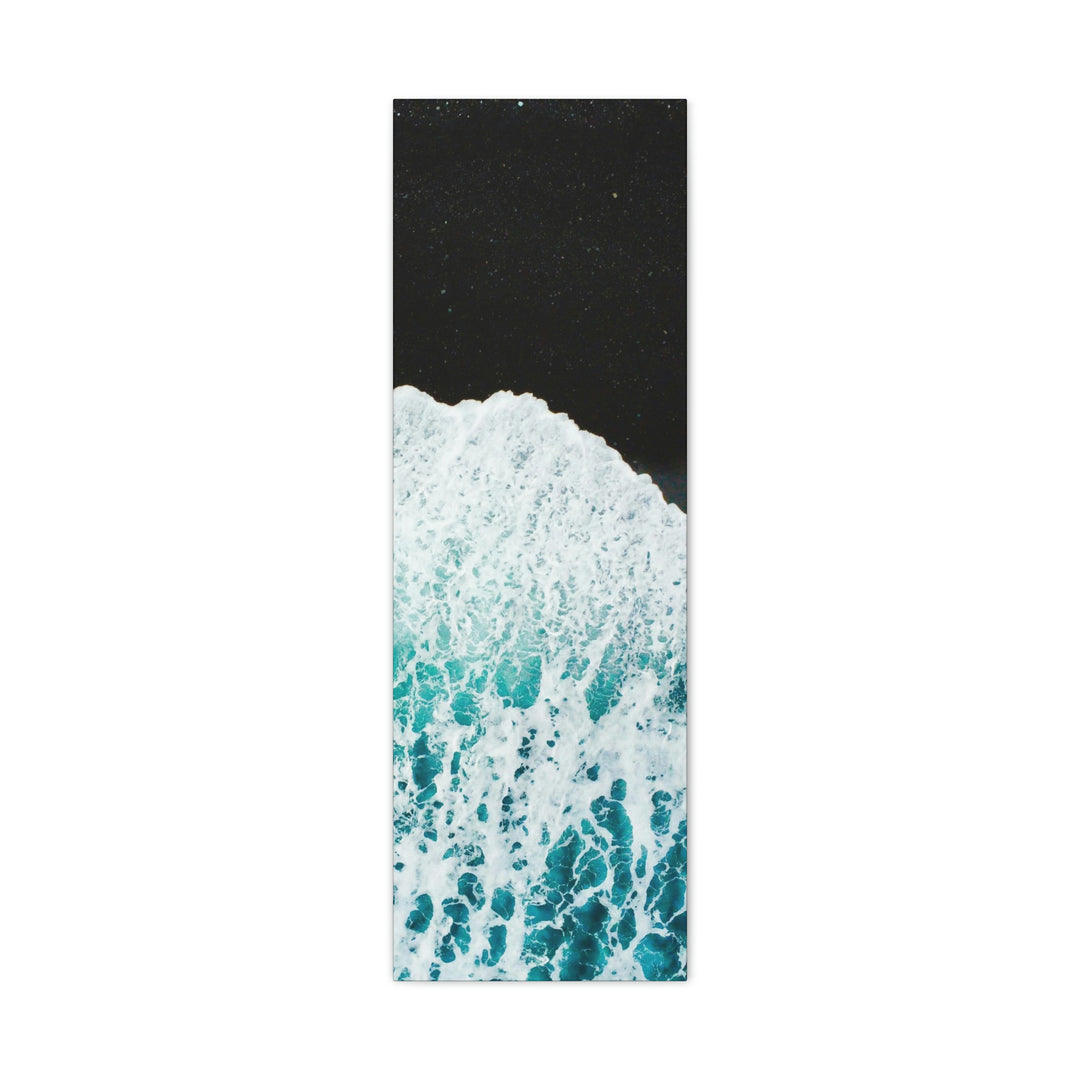 A Wave on Volcanic Sand - Canvas