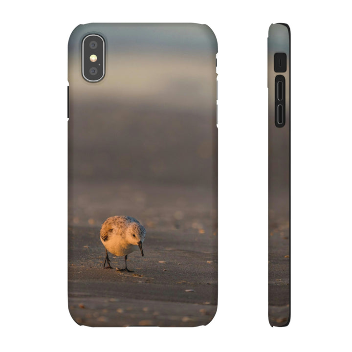 Feeding Sanderling - Phone Case