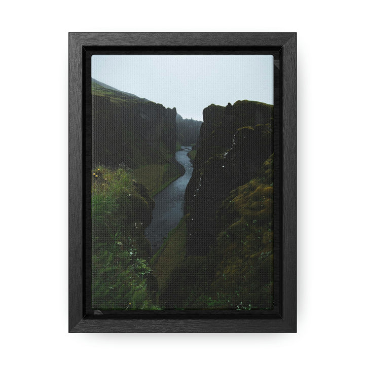 A View of the River - Canvas with Frame