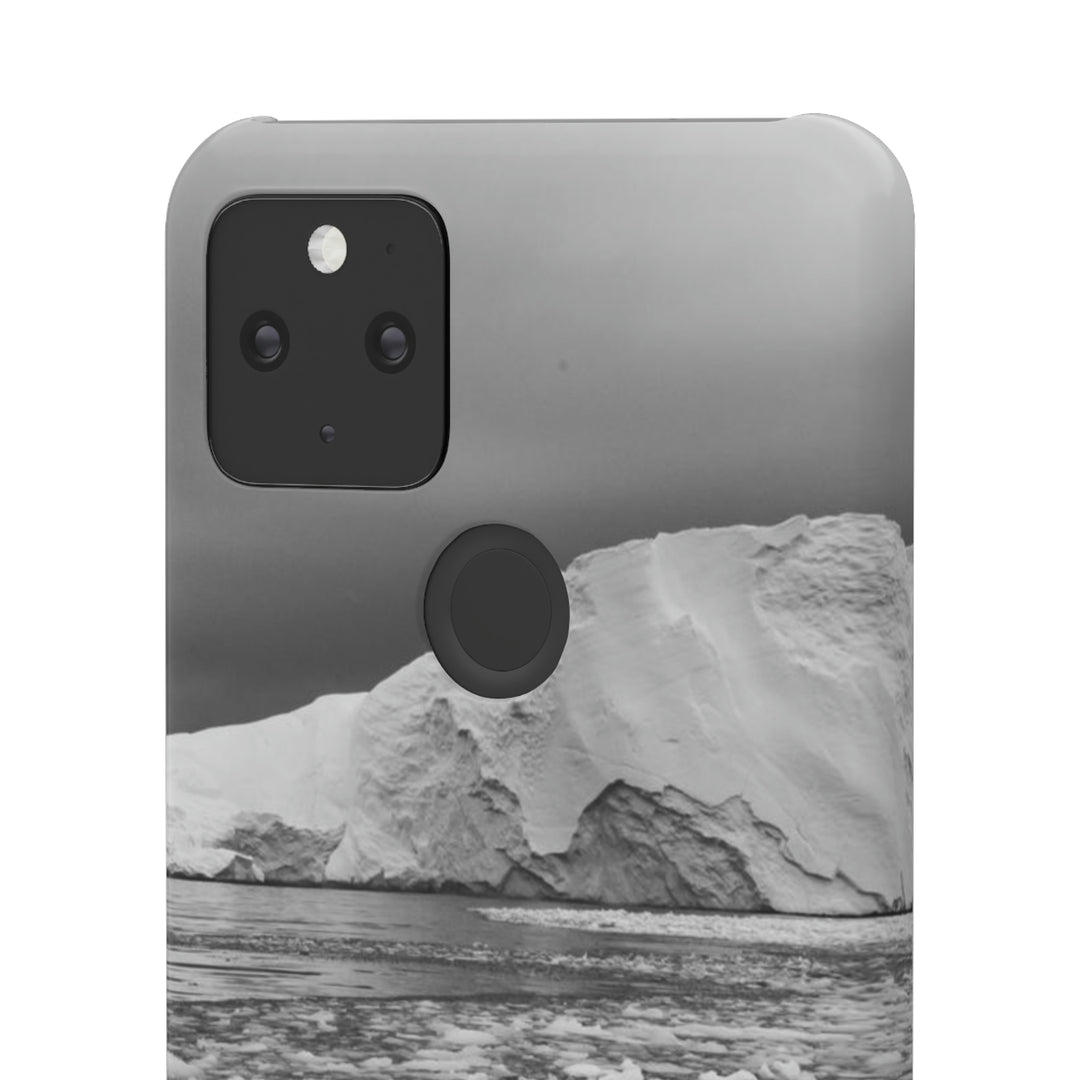 Lane of Ice In Black and White - Phone Case