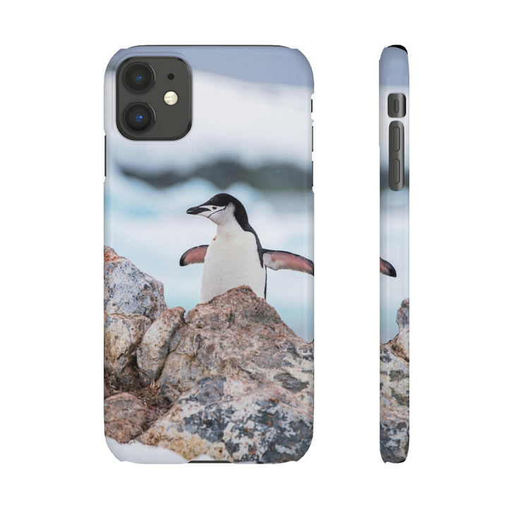 Stretched Penguin - Phone Case