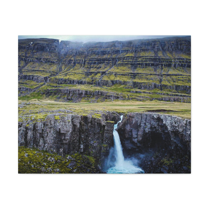 A Remote Waterfall - Canvas