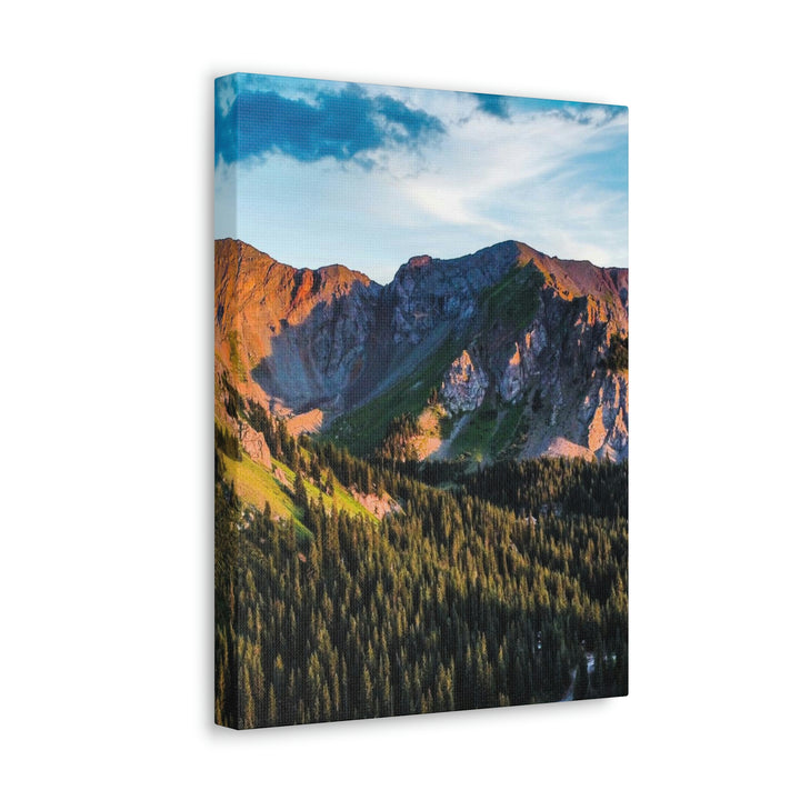 Fading Mountain Light - Canvas