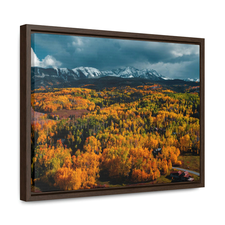 Golds of Autumn - Canvas with Frame