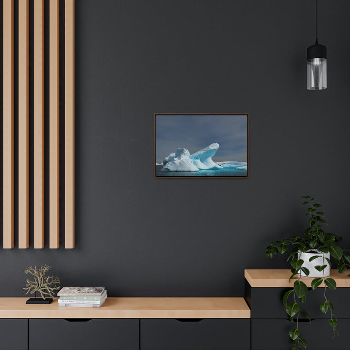 The Angles of an Iceberg - Canvas with Frame