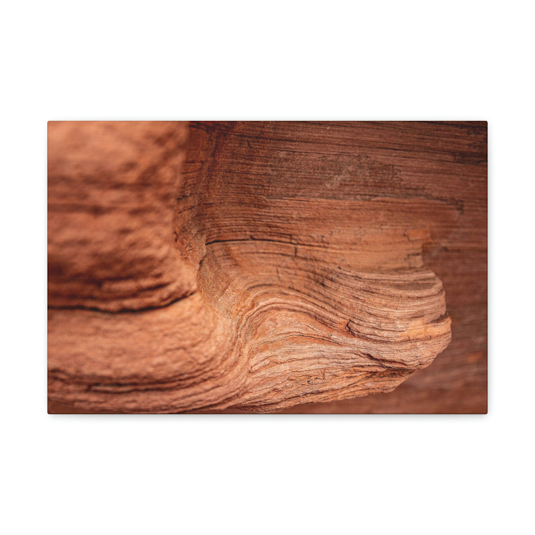 Sedimentary Rock Curves - Canvas