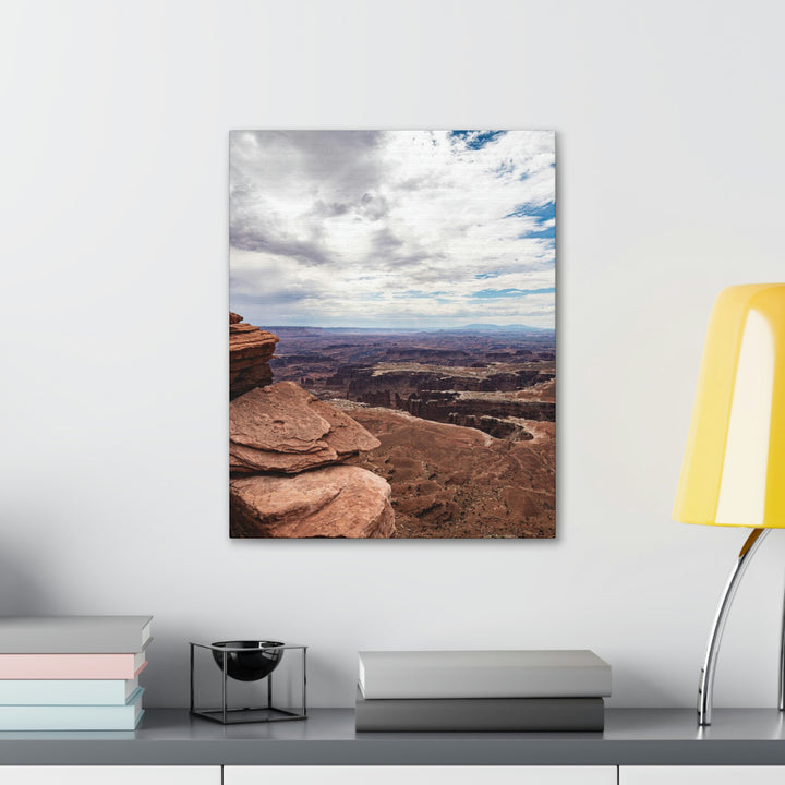 The Canyon Below - Canvas