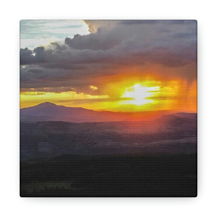 Rainy Sunset - Canvas