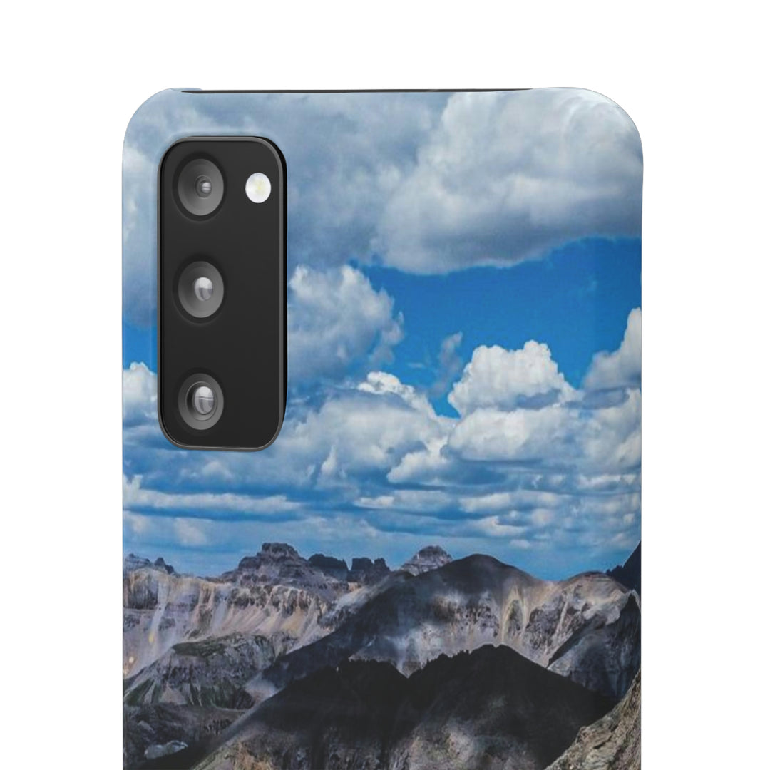 Imogene Pass From the Air - Phone Case