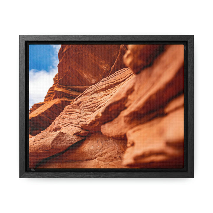 Layers of Rock - Canvas with Frame