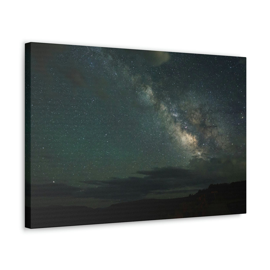 Milky Way Through the Clouds Part 2 - Canvas