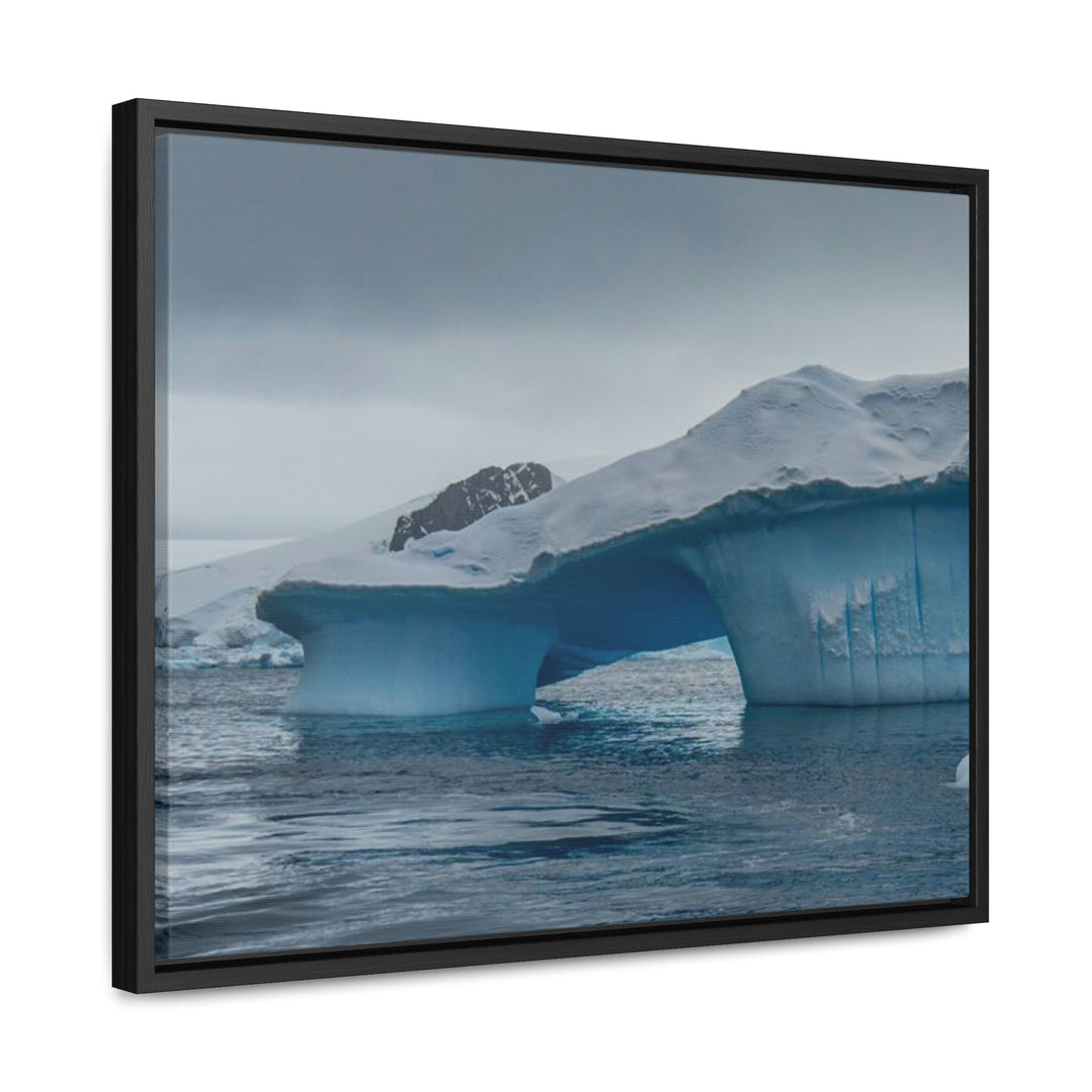 Textured Ice - Canvas with Frame