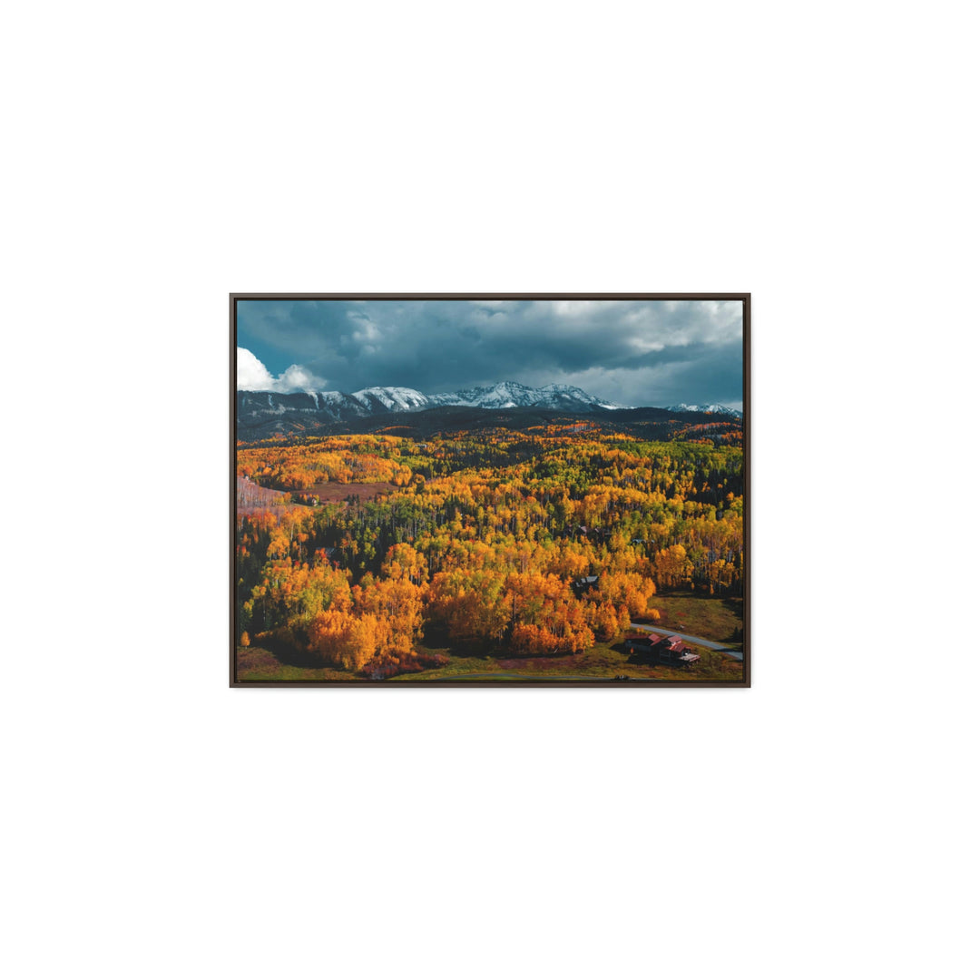 Golds of Autumn - Canvas with Frame