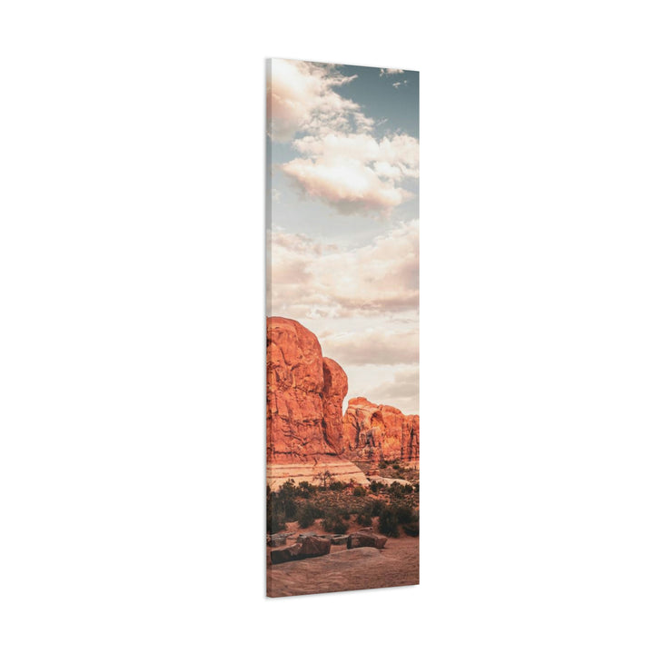 A Desert Sunset - Canvas