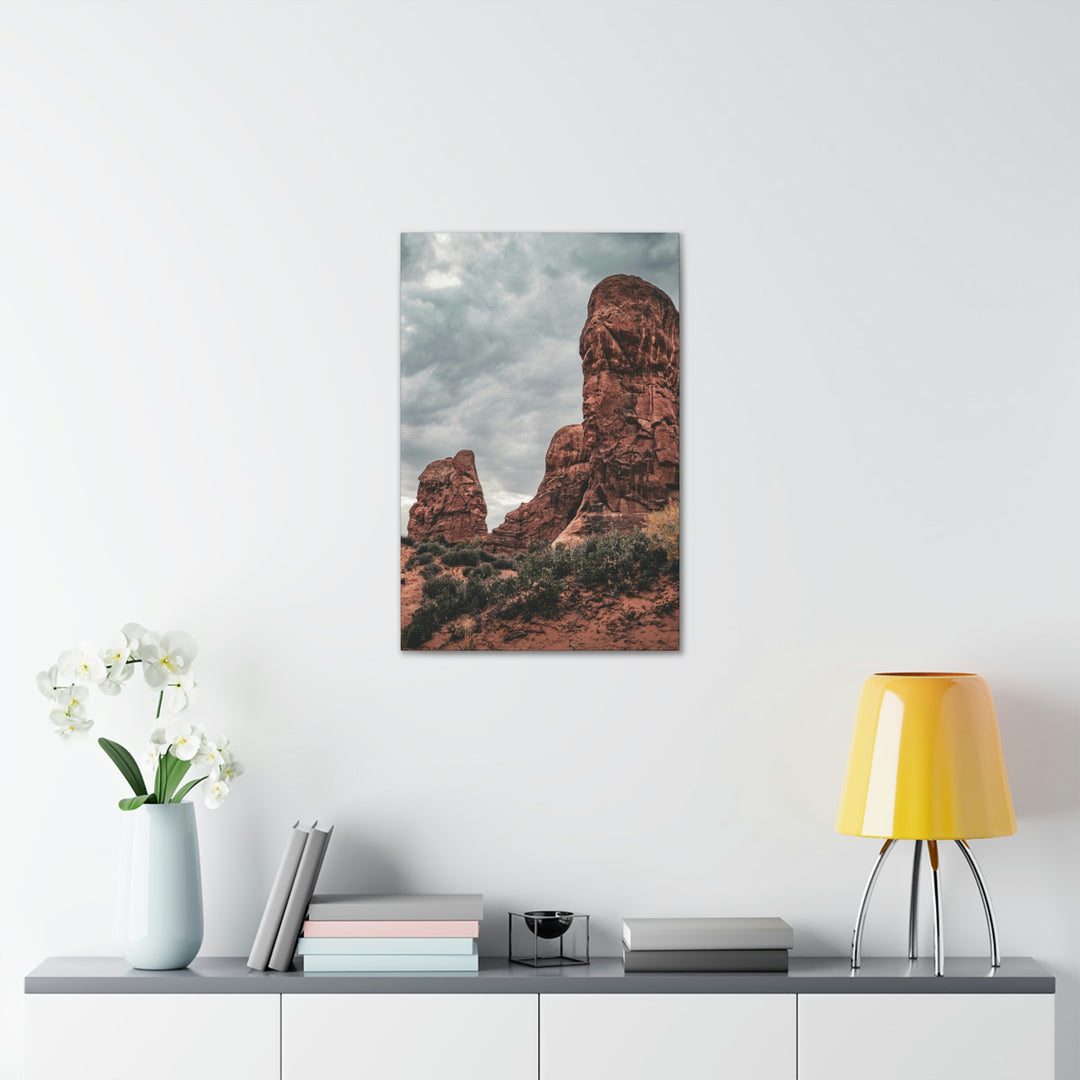 Dramatic Rocks - Canvas