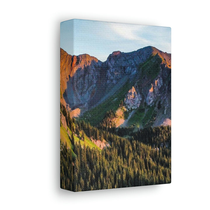 Fading Mountain Light - Canvas