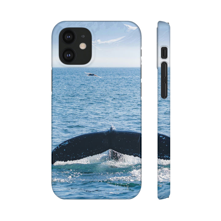 A Whale and A Mountain - Phone Case