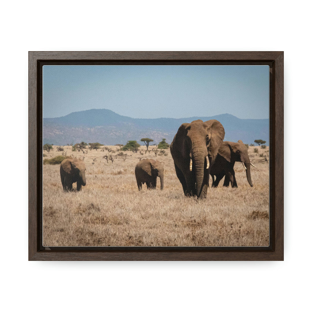 Family March - Canvas With Frame