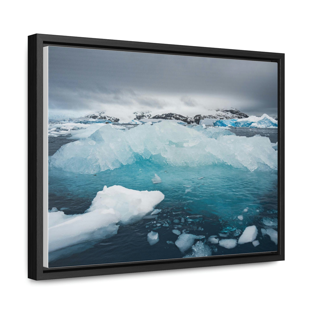 Floating Ice - Canvas with Frame