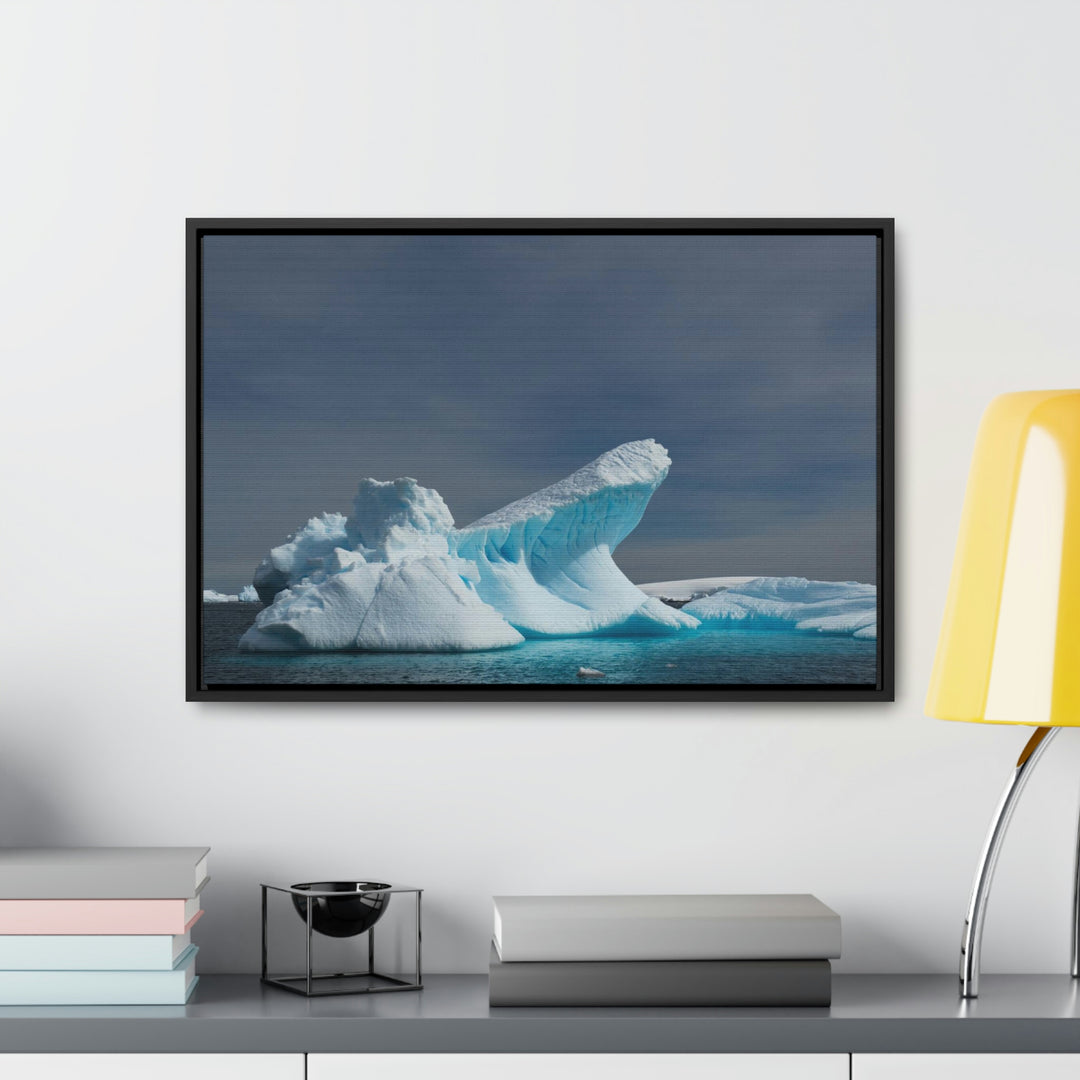 The Angles of an Iceberg - Canvas with Frame