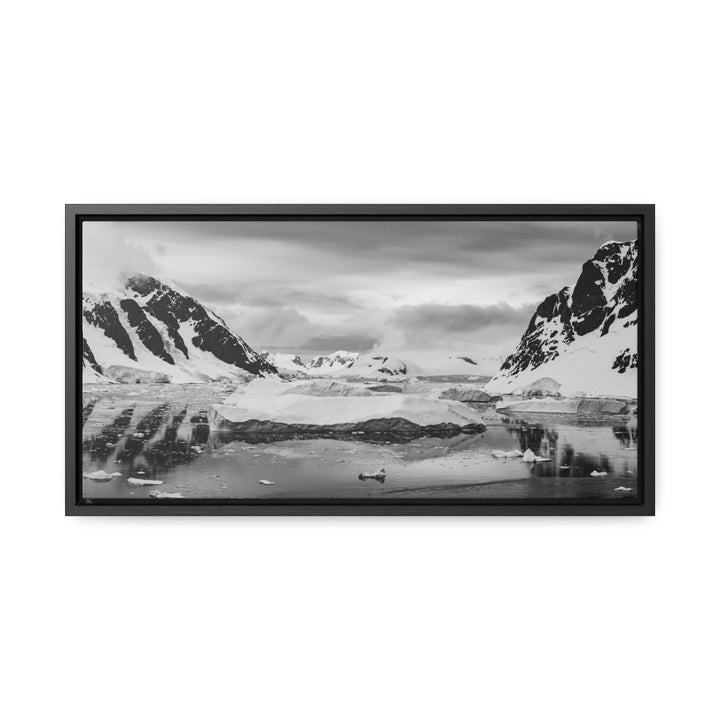 A Still Day in Black and White - Canvas with Frame