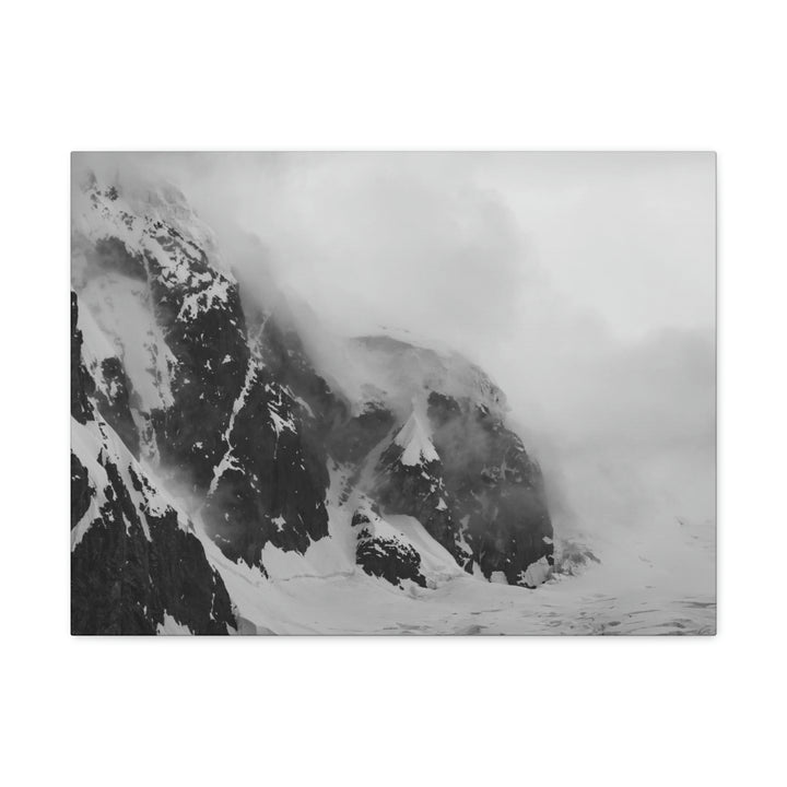 The Mist Descends in Black and White - Canvas